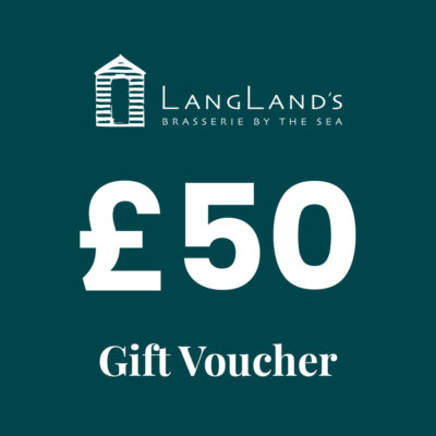 £50 Best restaurant Gift Voucher Langlands Brasserie Mumbles Swansea